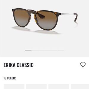 Ray-Ban Brown Sunglasses with Gradient Lenses